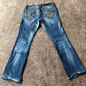 Rock Revival Bootcut Jeans Size 27 *need repairs*